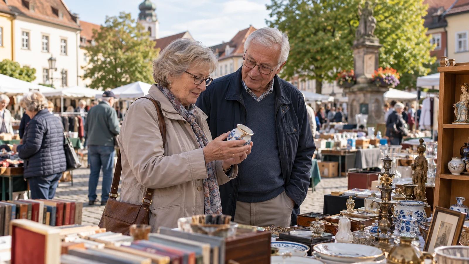 Passendes Bild zum Beitrag Flohmarktbesuch ab 60: Besuchszeit, Tasche und Transport gut planen