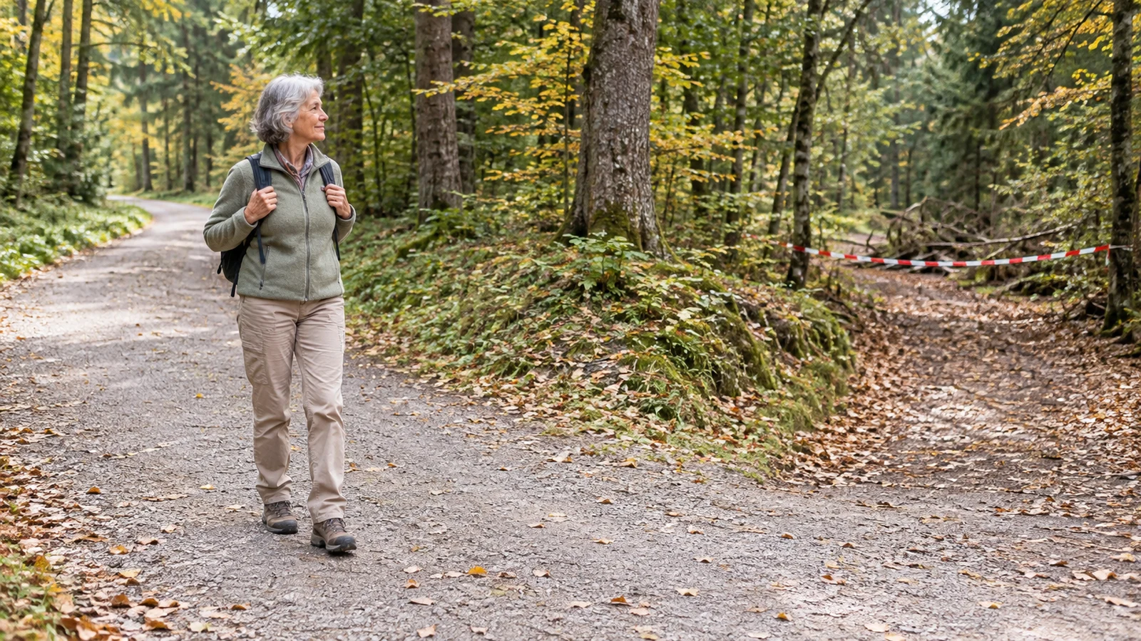 Passendes Bild zum Beitrag Wandern bei Forstarbeiten ab 60: Sperrungen erkennen und Umwege ruhig planen