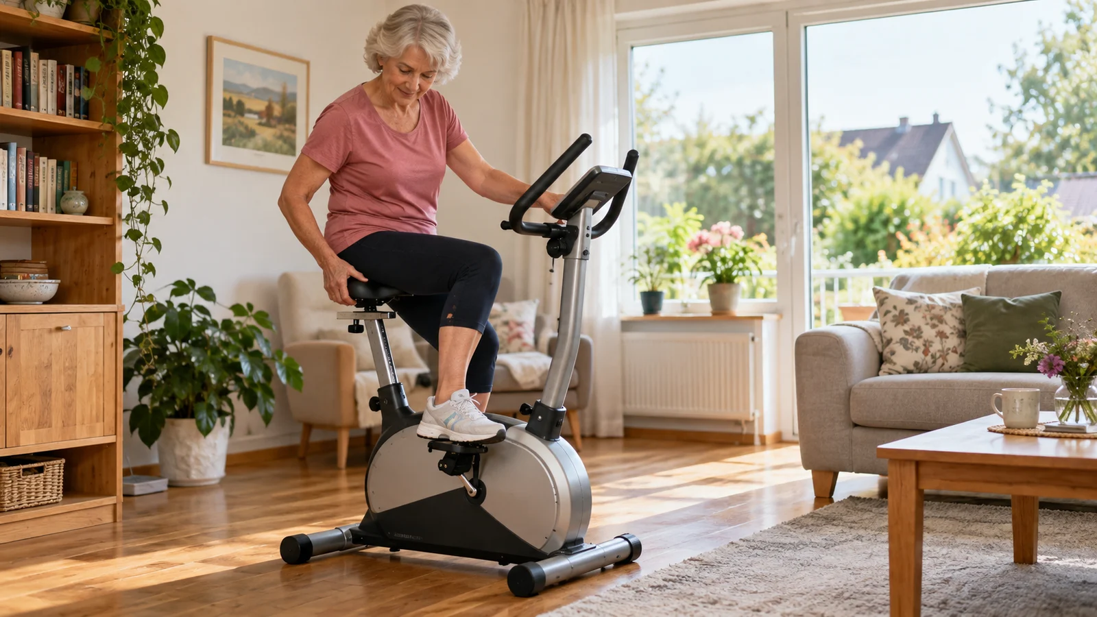 Passendes Bild zum Beitrag Heimtrainer ab 60: Sattel einstellen, Widerstand wählen und ruhig starten