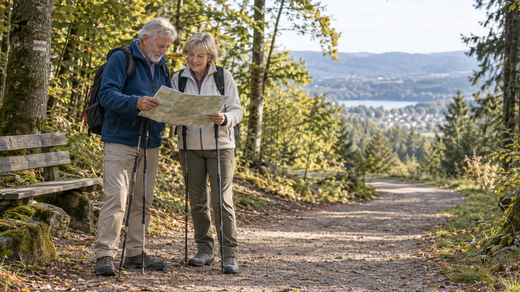 Passendes Bild zum Beitrag Leichte Wanderung ab 60 planen: 10 Punkte für eine entspannte Tour