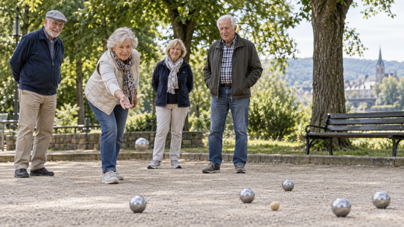 Passendes Bild zum Beitrag Boule ab 60: Ausrüstung, sicherer Stand und eine entspannte erste Spielrunde