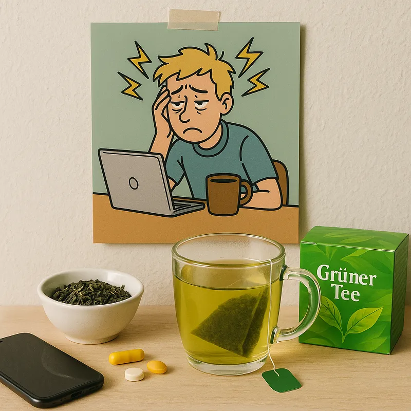 Grüner Tee gesund: Mehr Energie