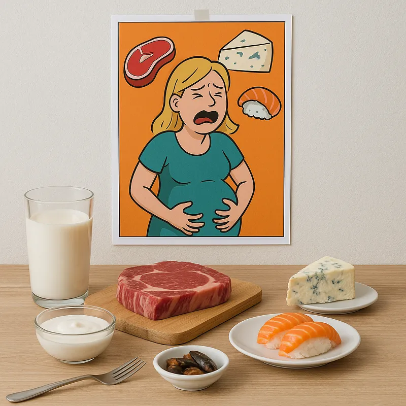 Lebensmittel Schwangerschaft Sicher Essen