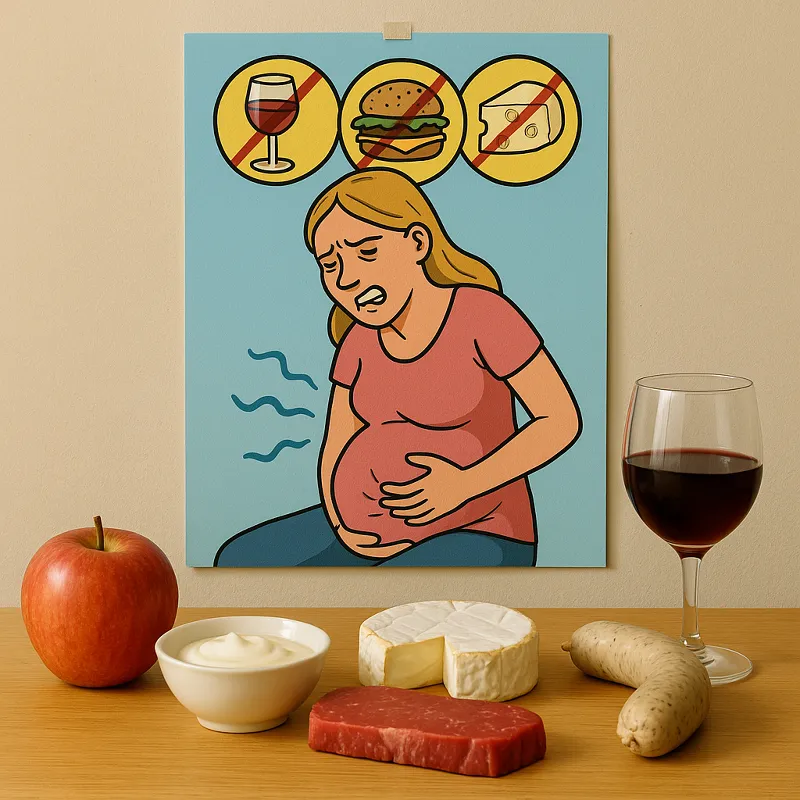 Schwangerschaft was nicht essen: Gefahr für Baby