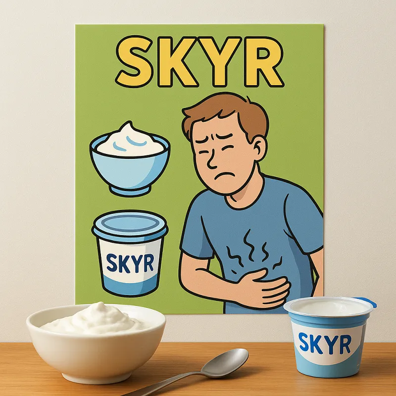Skyr gesund Frühstück Starten Sie Frisch