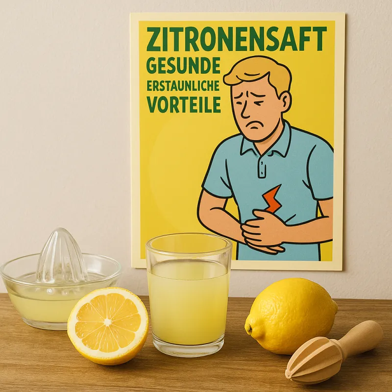 Zitronensaft gesund Erstaunliche Vorteile